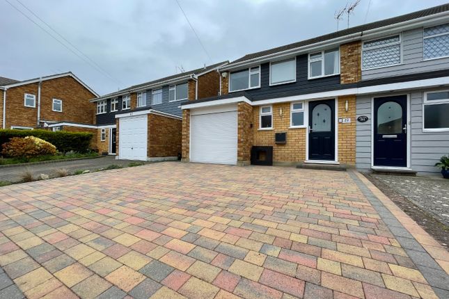Thumbnail Semi-detached house to rent in Borrowdale Close, Benfleet