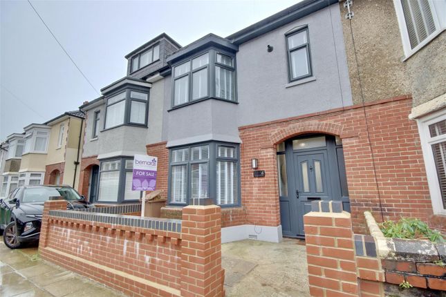 Thumbnail Terraced house for sale in Winton Road, Portsmouth