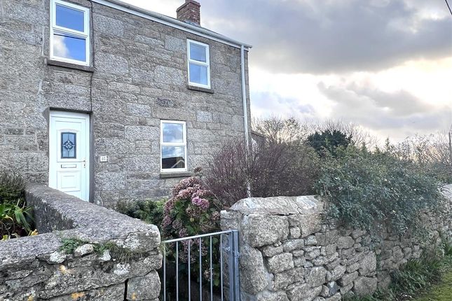 Thumbnail End terrace house for sale in Carn Bosavern, St. Just, Penzance
