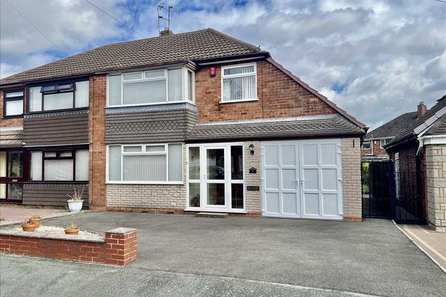 Semi-detached house for sale in Overseal Road, Wednesfield, Wolverhampton