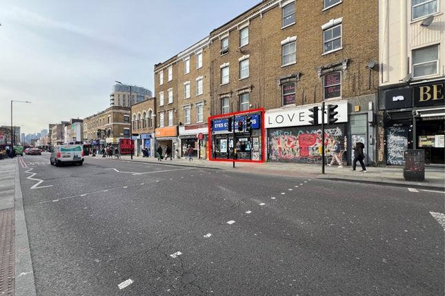 Retail premises to let in 87 Kingsland High Street, Hackney, London