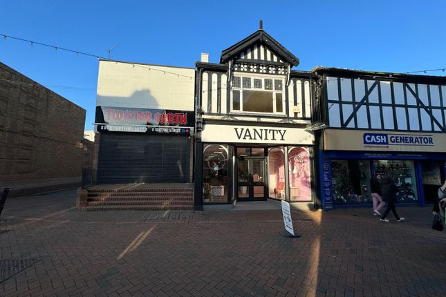 Retail premises to let in Witton Street, Northwich