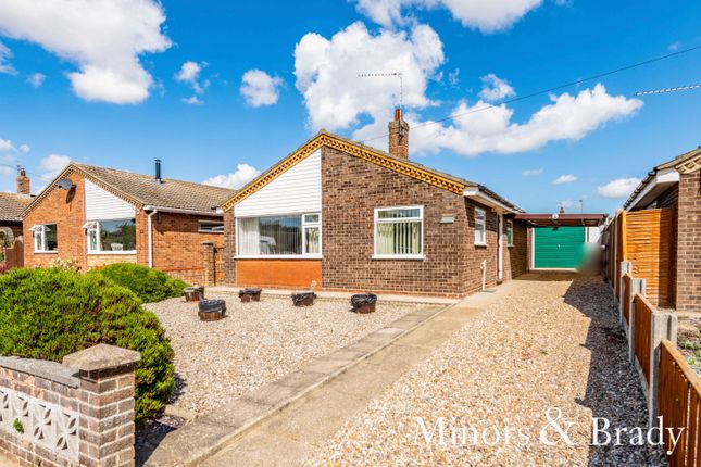 Thumbnail Detached bungalow for sale in Meadow Way, Rollesby, Great Yarmouth