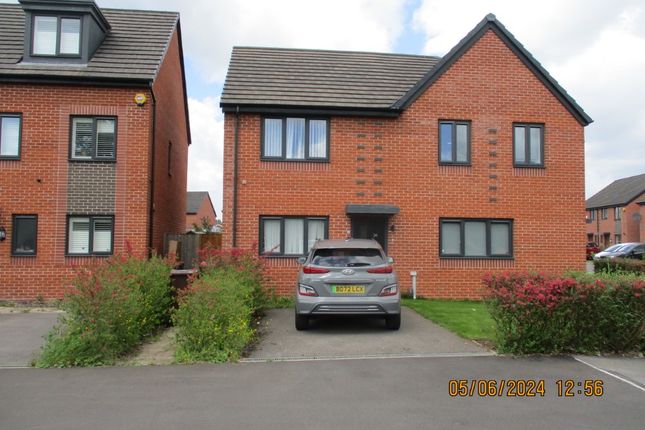 Thumbnail Semi-detached house for sale in Park View Road, Salford