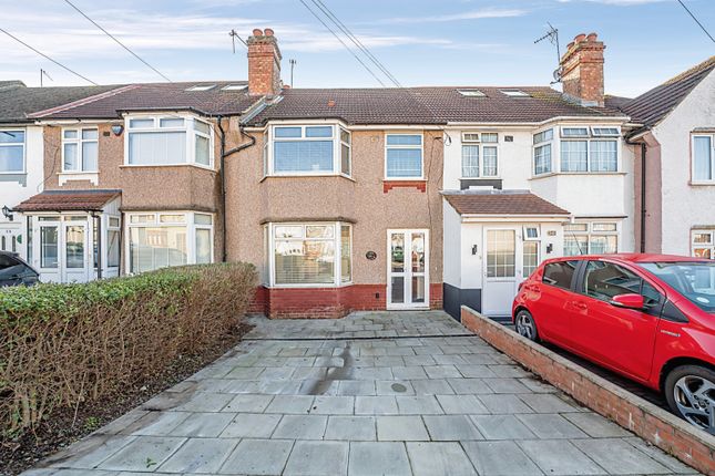 Thumbnail Terraced house for sale in Drew Gardens, Greenford