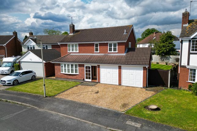 Thumbnail Detached house for sale in Seymour Way, Leicester Forest East