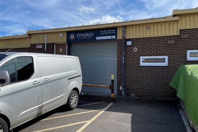 Light industrial to let in Unit 8, Parbrook Close, Coventry
