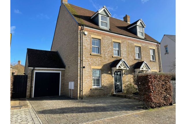 Semi-detached house for sale in Dunsley Vale - Wichelstowe, Swindon