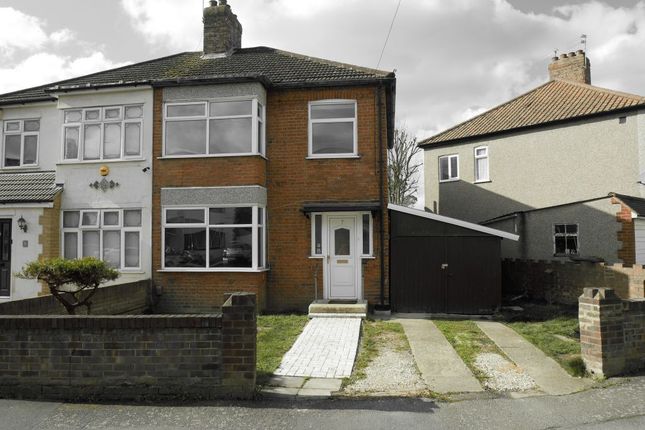 Thumbnail Semi-detached house for sale in Norwood Avenue, Romford