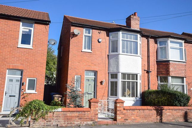 Thumbnail Semi-detached house for sale in Woodbury Road, Stockport