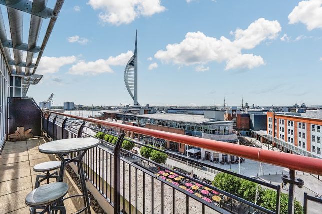Thumbnail Flat for sale in The Canalside, Gunwharf Quays, Portsmouth