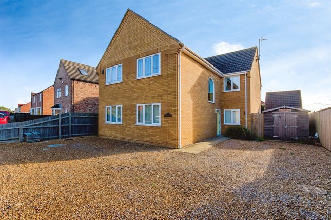 Thumbnail Detached house for sale in Back Road, Murrow, Wisbech