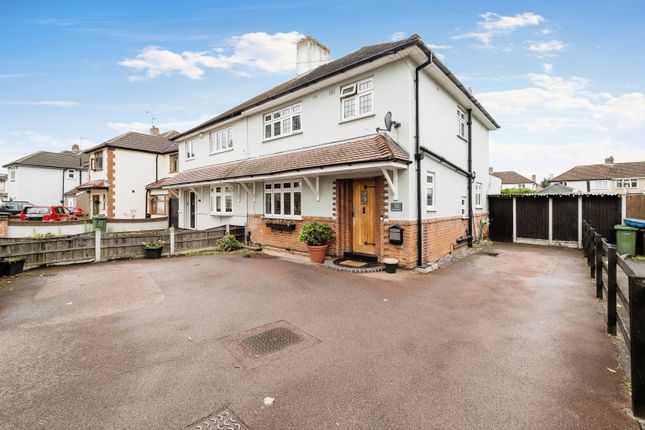 Thumbnail Semi-detached house for sale in Coronation Drive, Hornchurch