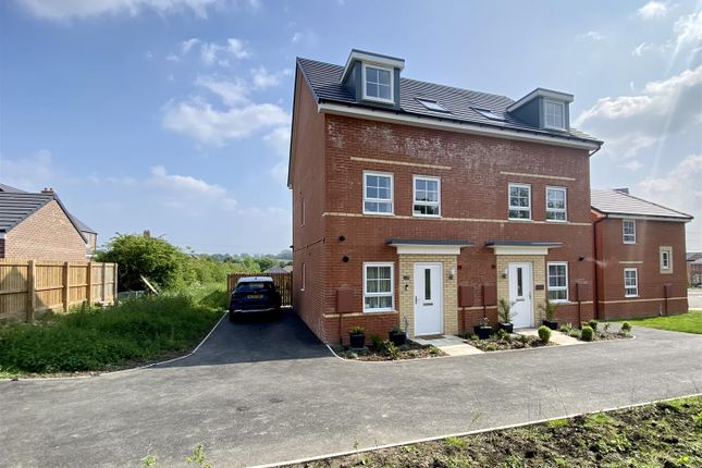Thumbnail Semi-detached house for sale in Blackiston Close, Coxhoe, County Durham