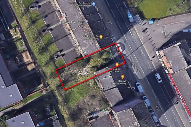 Land for sale in 1853, Maryhill Road, Investment Site, Glasgow West End G200De