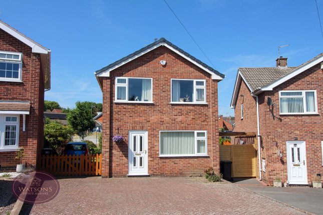 Thumbnail Detached house for sale in Dawson Close, Newthorpe, Nottingham
