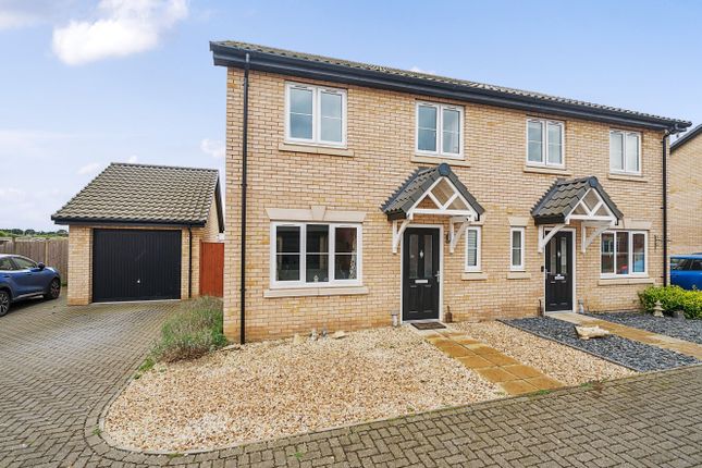 Semi-detached house for sale in Fieldfare, Beck Row