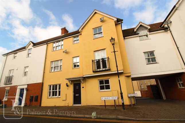 Thumbnail Terraced house to rent in St. Marys Fields, Colchester, Essex