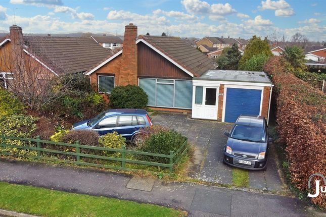 Thumbnail Detached bungalow for sale in Salcombe Drive, Glenfield, Leicester