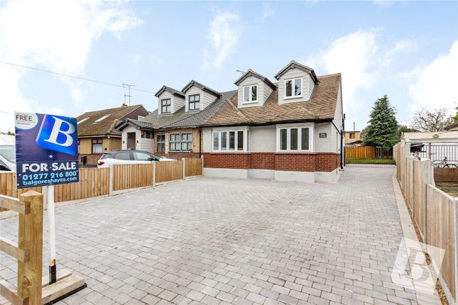 Thumbnail Semi-detached house for sale in Crow Green Lane, Pilgrims Hatch, Brentwood, Essex