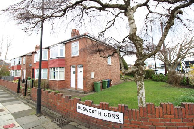 Flat to rent in Bosworth Gardens, North Heaton, Newcastle Upon Tyne