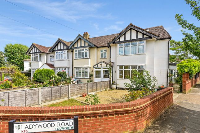 Thumbnail End terrace house for sale in Ladywood Road, Surbiton
