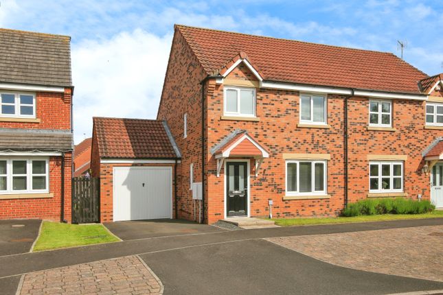 Thumbnail Semi-detached house for sale in Ladyburn Way, Morpeth