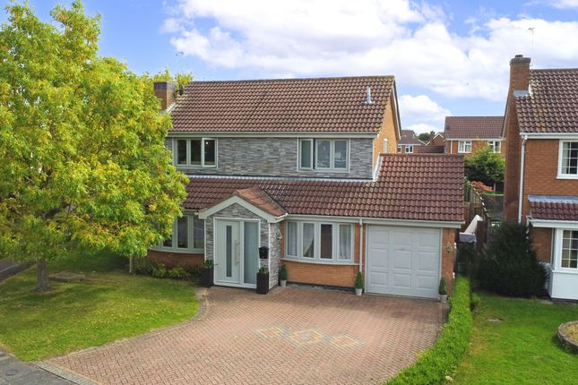 Detached house for sale in Teasel Close, Narborough, Leicester, Leicestershire