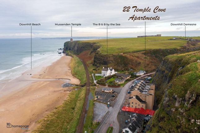 Thumbnail Flat for sale in 22 Temple Cove Apartments, Downhill, Castlerock