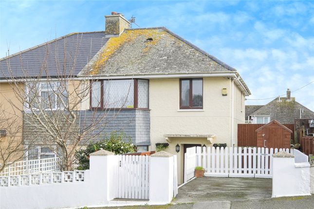 Semi-detached house for sale in Penbrea Road, Penzance, Cornwall