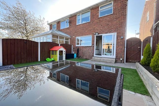 Semi-detached house for sale in Withens Court, Mapplewell, Barnsley