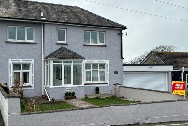 Semi-detached house for sale in Maenygroes, New Quay