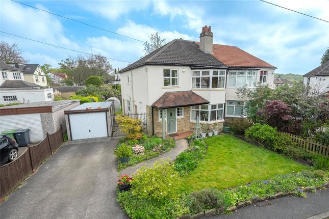 Thumbnail Semi-detached house for sale in St Margarets Drive, Roundhay, Leeds