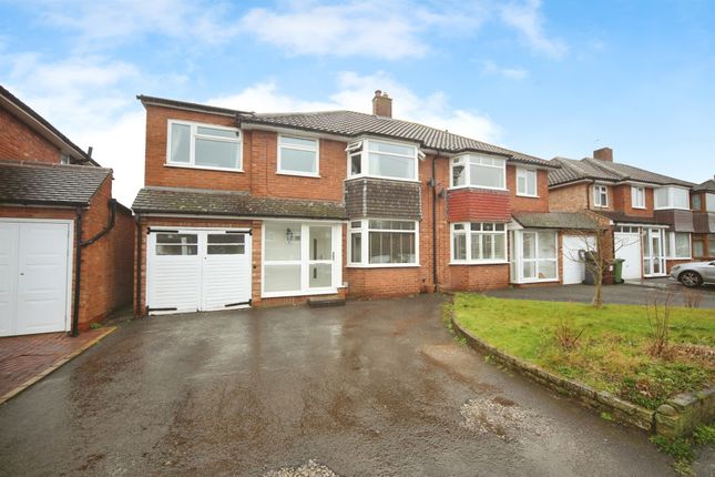 Thumbnail Semi-detached house for sale in Henley Crescent, Solihull