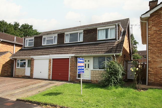 Thumbnail Semi-detached house for sale in Stapleton Close, Highworth
