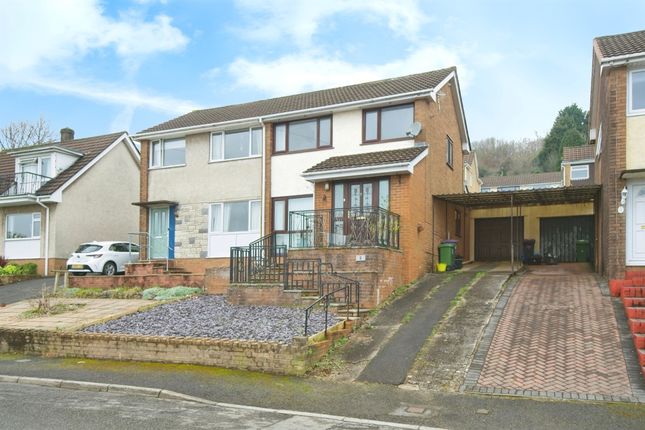 Thumbnail Semi-detached house for sale in St. Augustine Road, Griffithstown, Pontypool