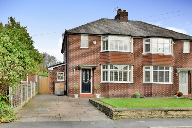 Thumbnail Semi-detached house for sale in Cambridge Avenue, Wilmslow, Cheshire