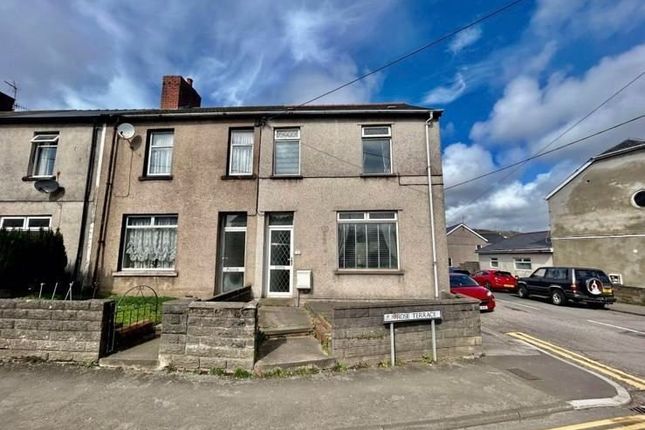 Thumbnail End terrace house for sale in Rose Terrace, Llanharan, Pontyclun