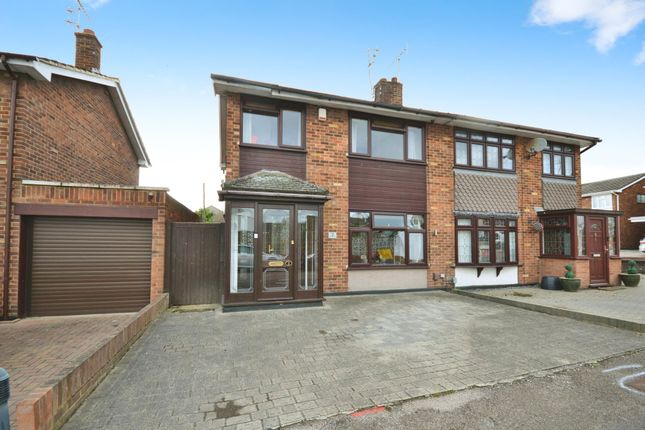 Semi-detached house for sale in Tyrrells Hall Close, Grays