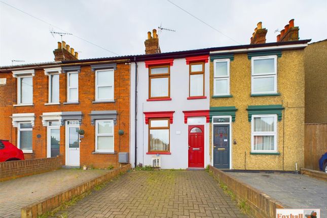 Thumbnail Terraced house for sale in Foxhall Road, Ipswich