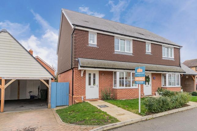 3 bed semi-detached house for sale in Wheatfields, Aldington, Ashford, Kent TN25