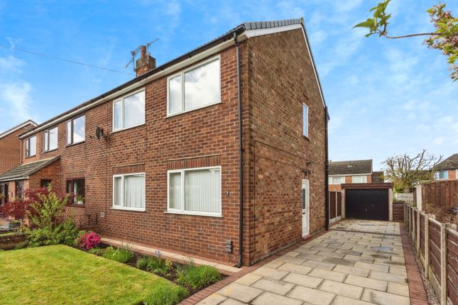 Semi-detached house for sale in Cotterill Drive, Woolston, Warrington, Cheshire