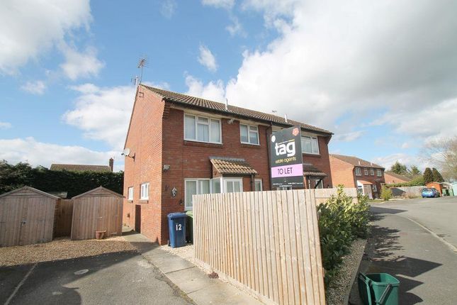 Thumbnail Semi-detached house to rent in Hughes Close, Northway, Tewkesbury
