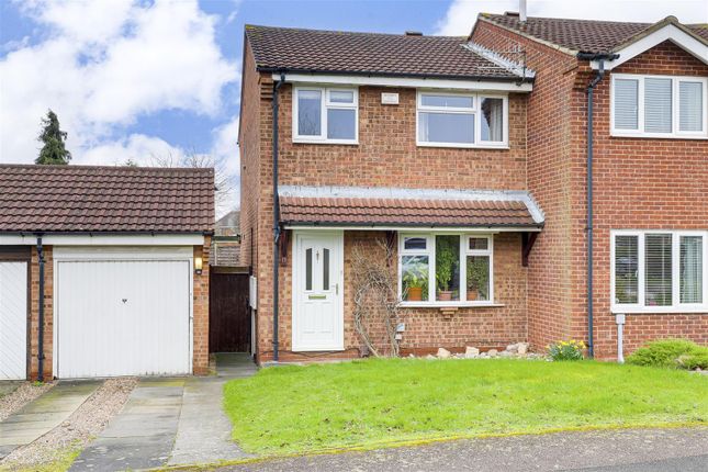 Thumbnail Semi-detached house for sale in Melford Hall Drive, West Bridgford, Nottinghamshire
