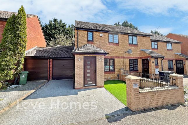 Thumbnail End terrace house for sale in Astwood Drive, Flitwick, Bedford