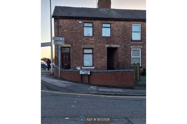 Thumbnail End terrace house to rent in Halsall Lane, Ormskirk