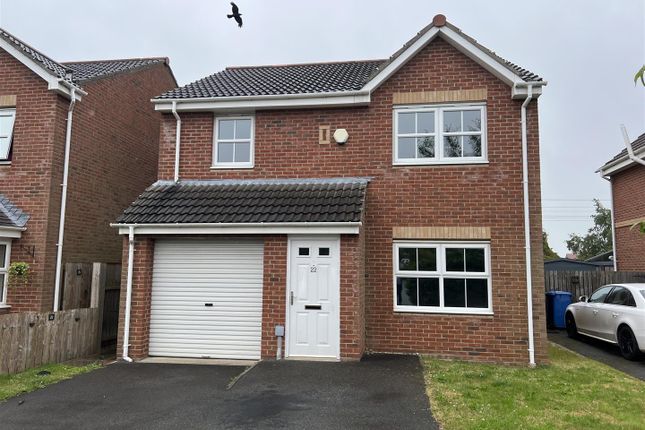 Thumbnail Detached house to rent in Parkside Gardens, Widdrington, Morpeth
