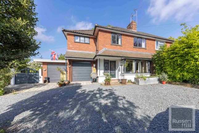 Semi-detached house for sale in Drayton High Road, Drayton, Norwich