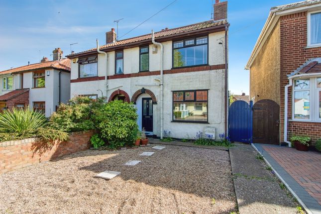 Semi-detached house for sale in Edgerton Road, Lowestoft