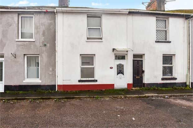 Thumbnail Terraced house for sale in Gladstone Place, Newton Abbot, Devon.